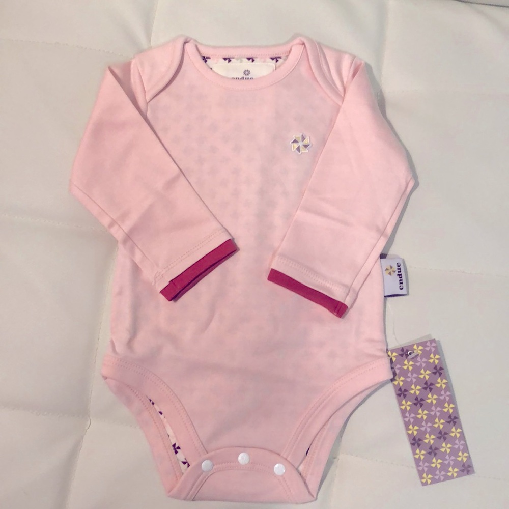 Endue Baby One Piece Organic Pima Cotton (3-6 M)